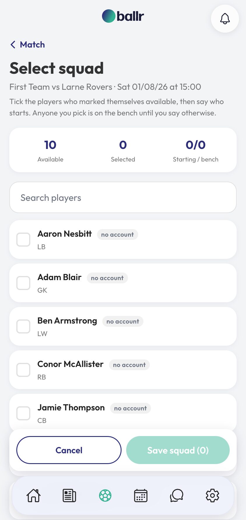 Squad Chats That Close Themselves in the Ballr app